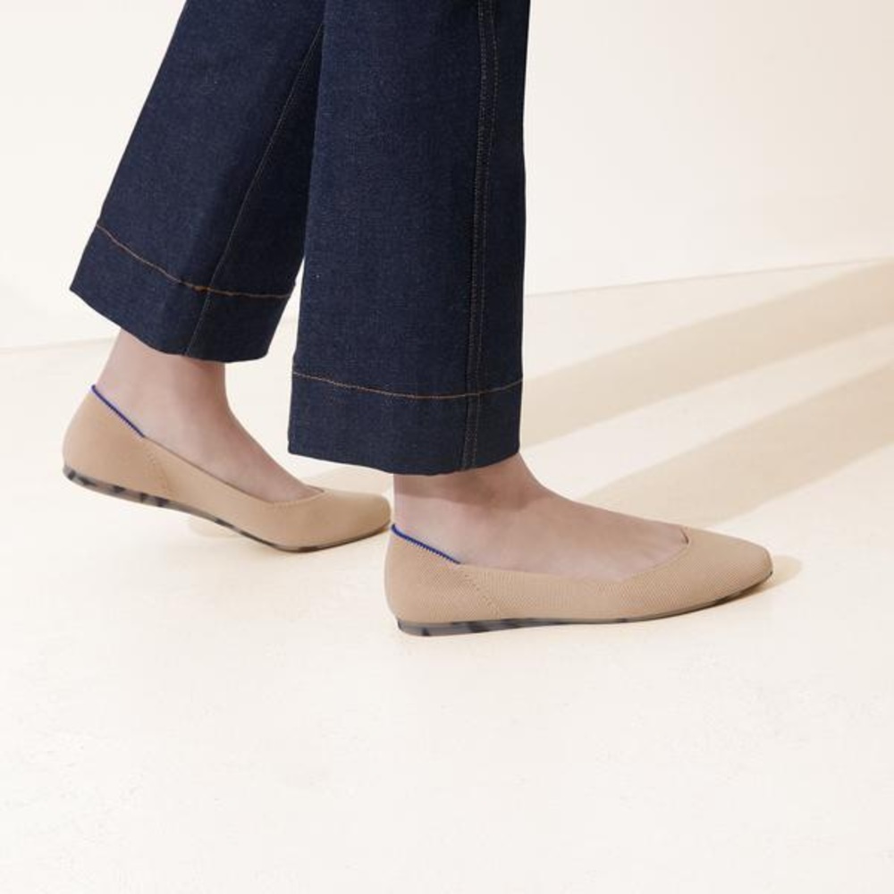 Rothy’s the square ecru size 9